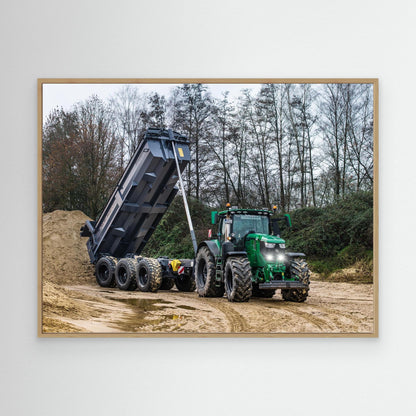 John Deere 6R250 Krampe HP30 