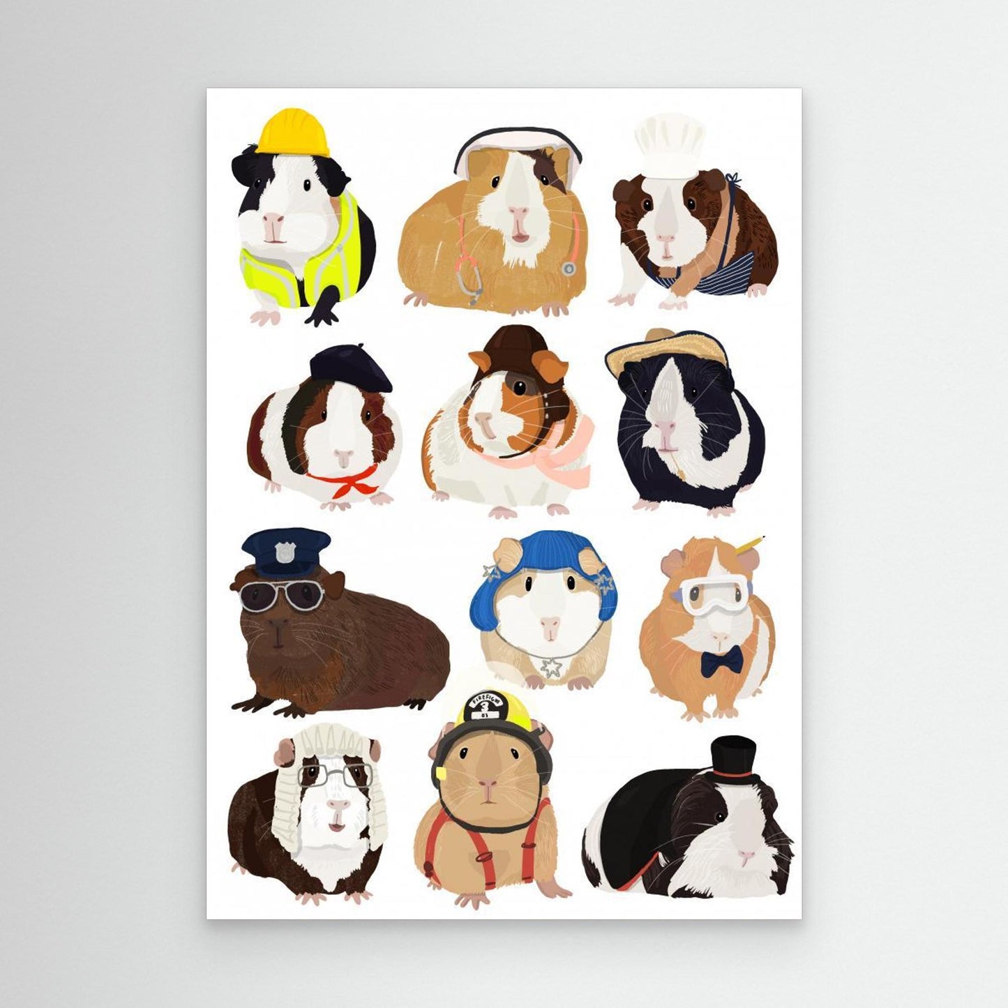 Guinea Pig Working Hr by Hanna Melin