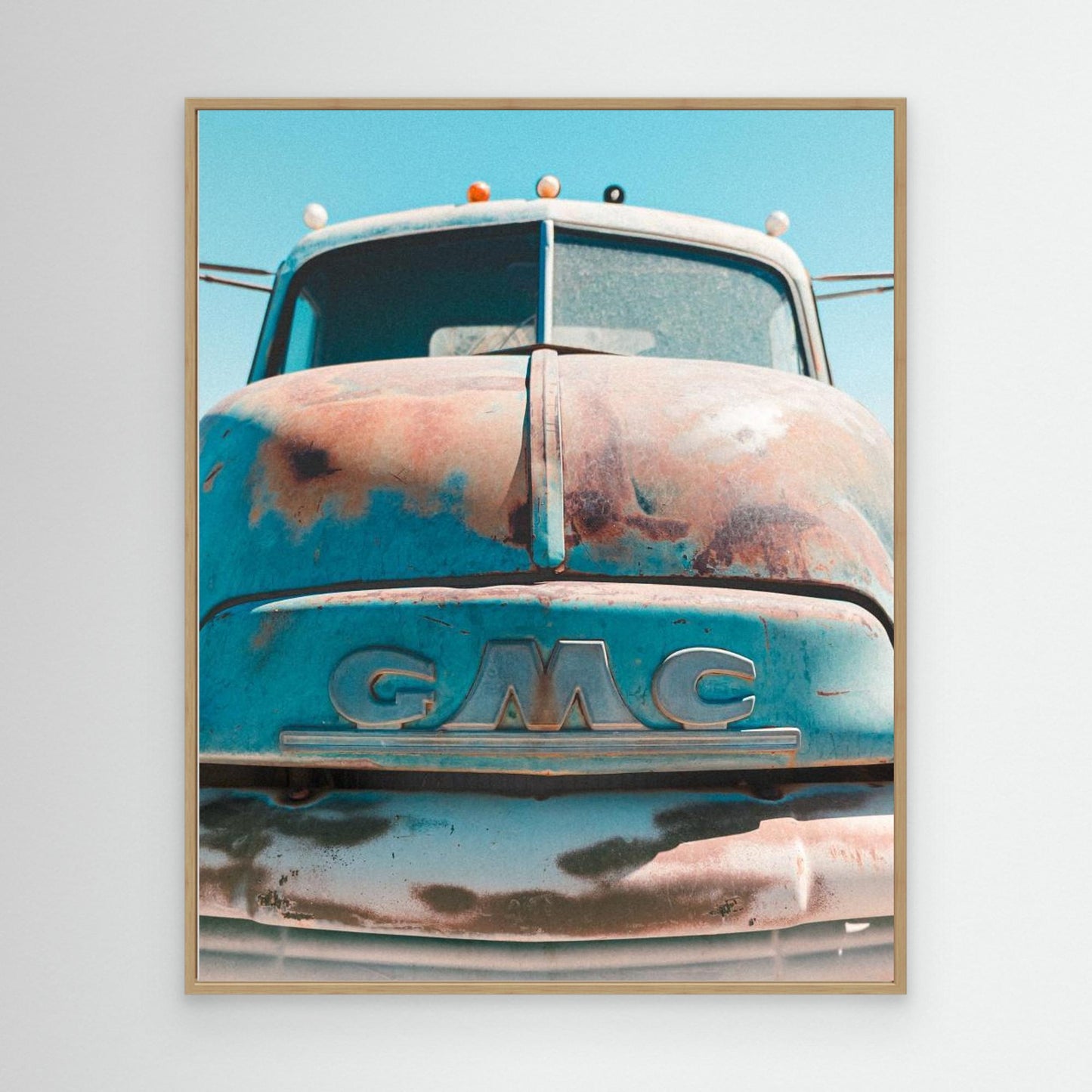Vintage Rusted GMC Truck by Tom Windeknecht