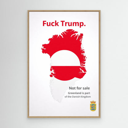 Greenland not for sale. Fuck Trump 