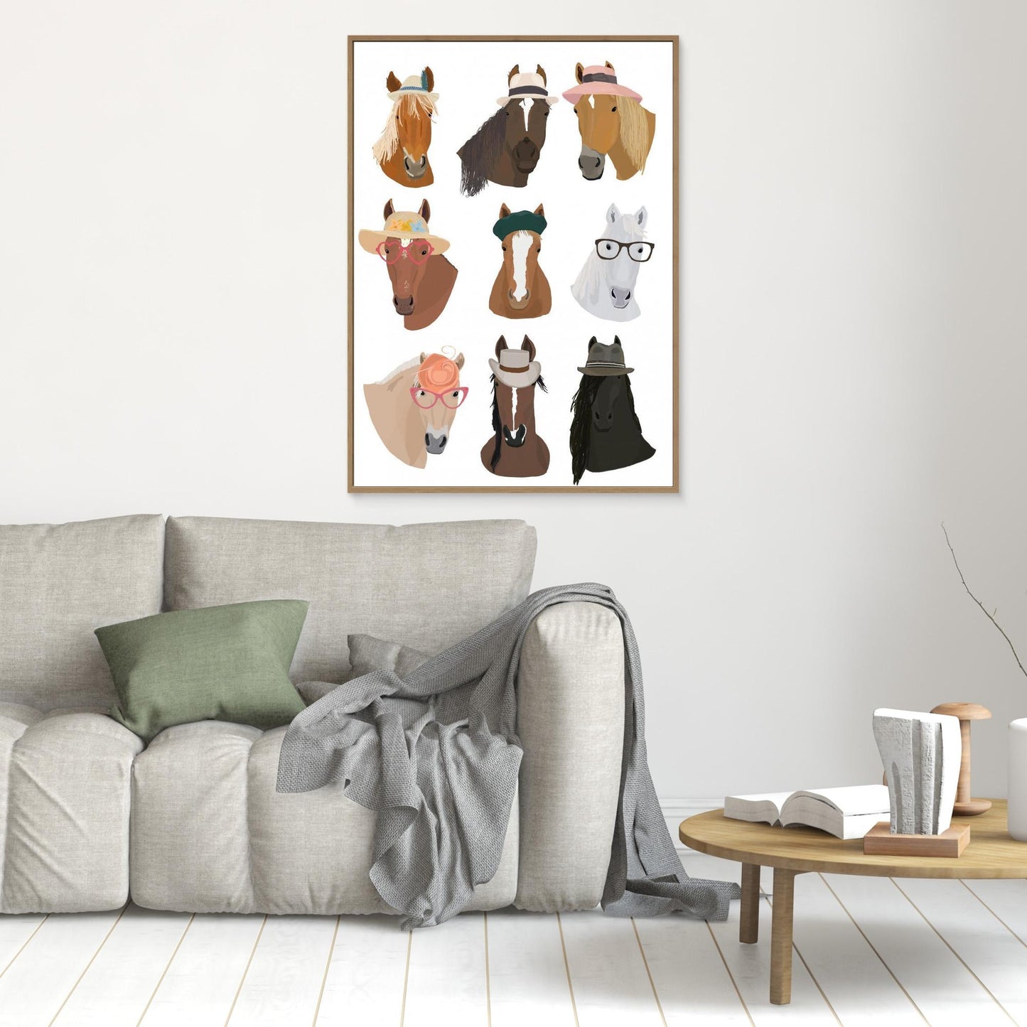 Horses In Hats by Hanna Melin