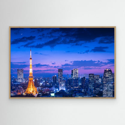 Tokyo night view by Takao Kataoka