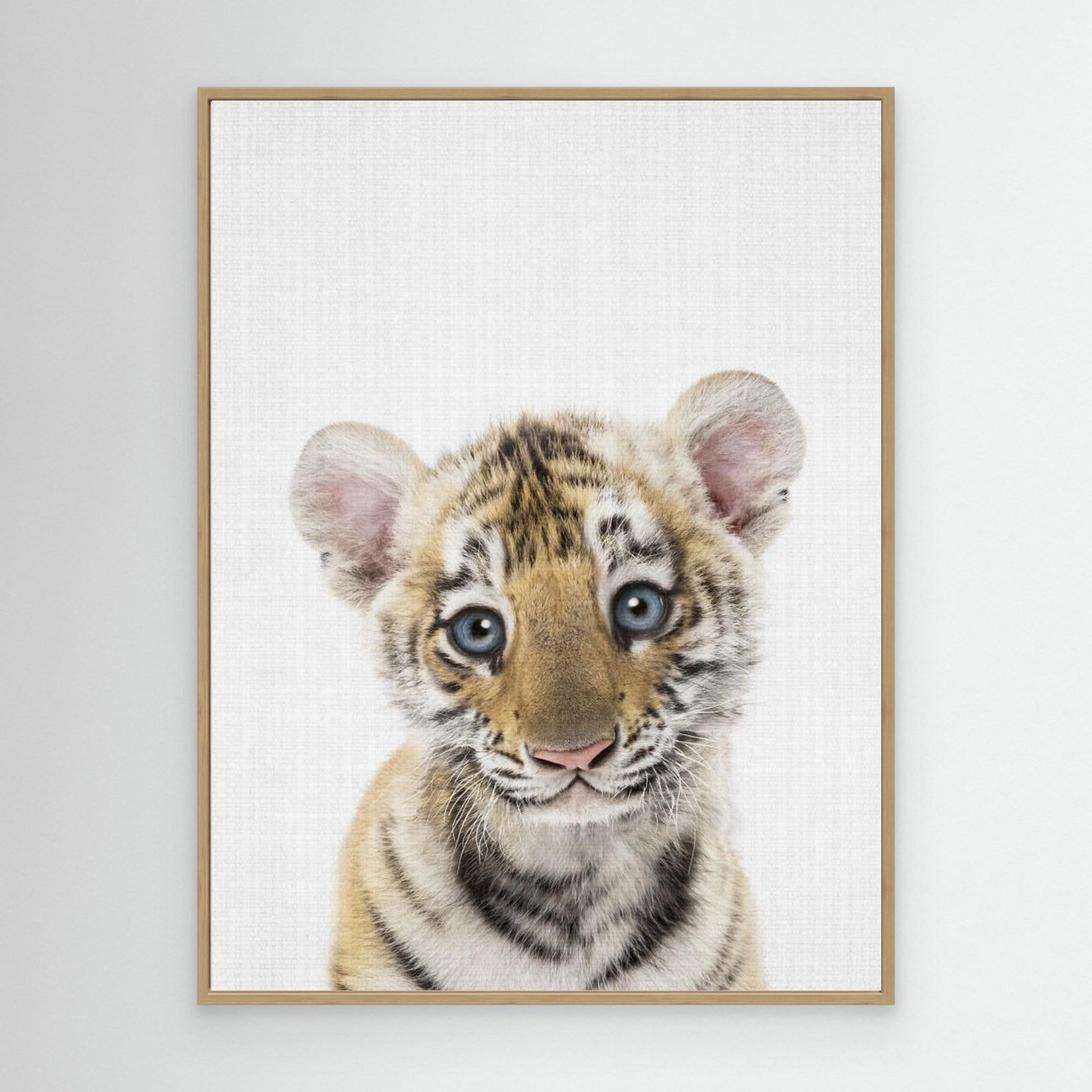 Peekaboo Baby Tiger by Lola Peacock