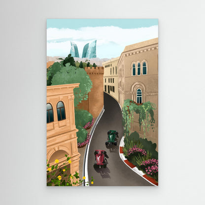 Baku Azerbeidzjan by Goed Blauw