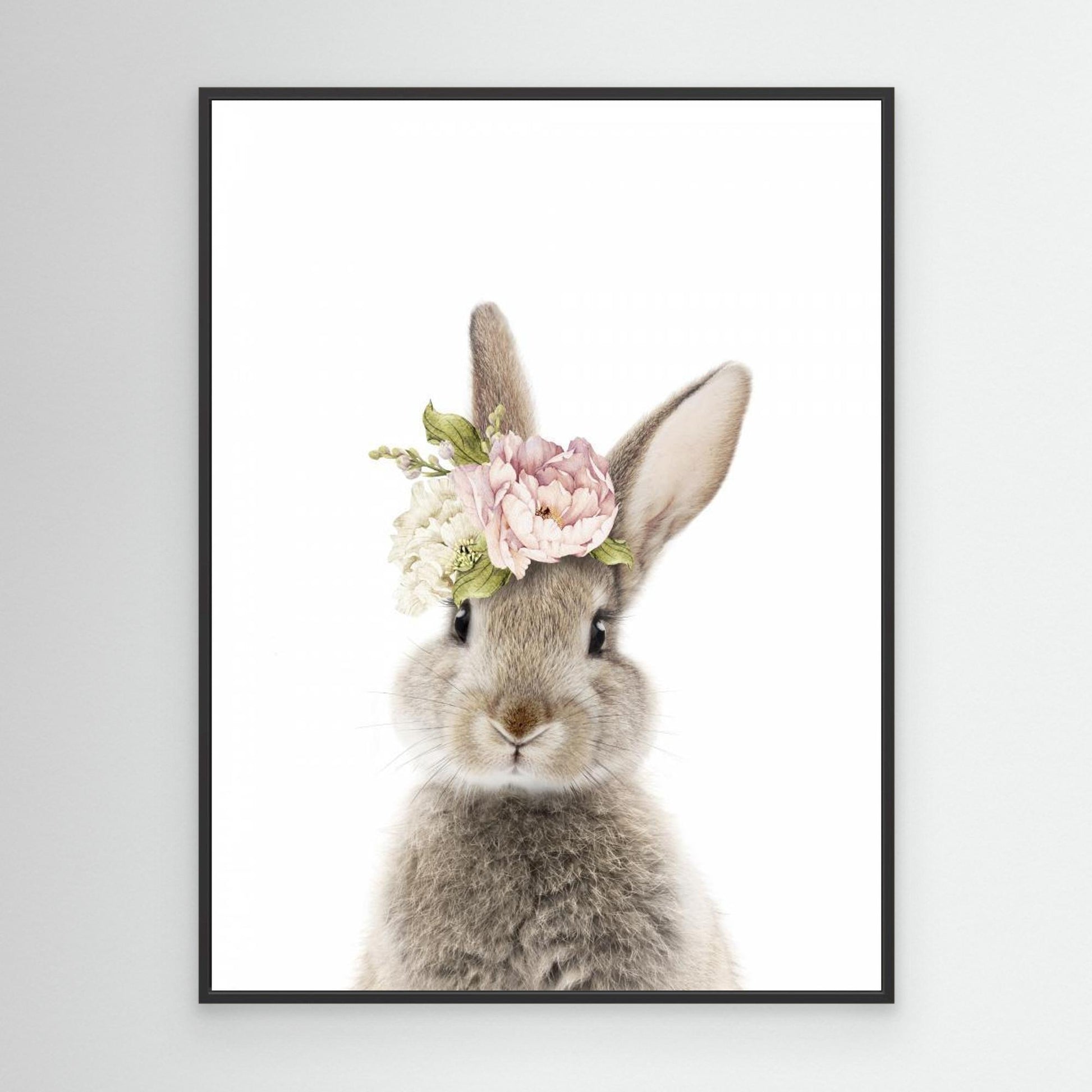 Floral Bunny by Lola Peacock