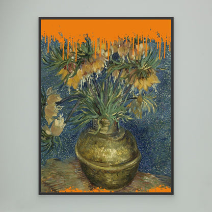 Collage Sunflowers and the splash Van Gogh by The Art Concept