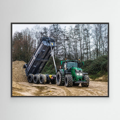 John Deere 6R250 Krampe HP30 