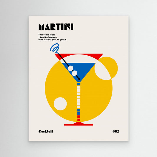 Martini Bauhaus Cocktail by Retrodrome