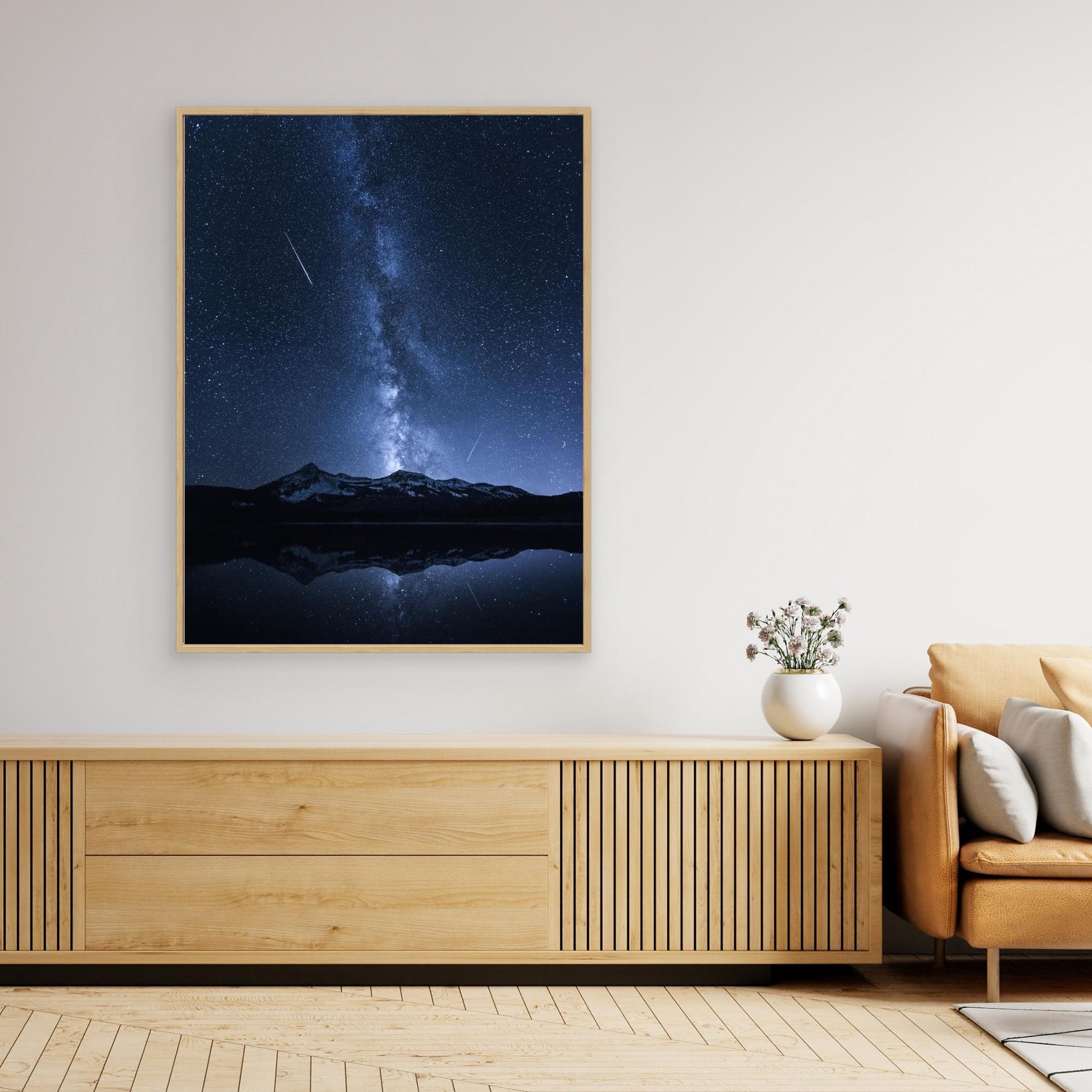 Galaxies Reflection by Toby Harriman