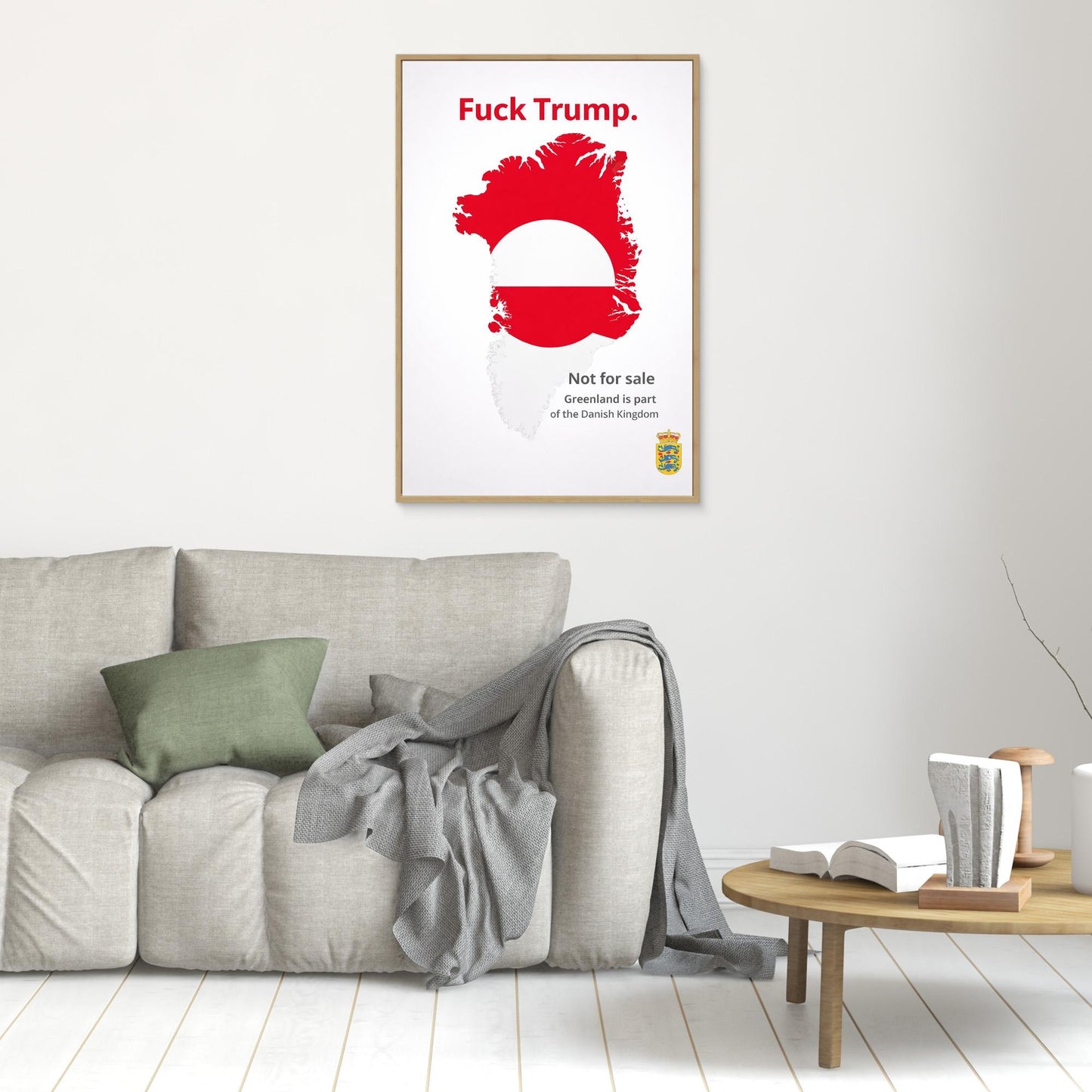 Greenland not for sale. Fuck Trump 