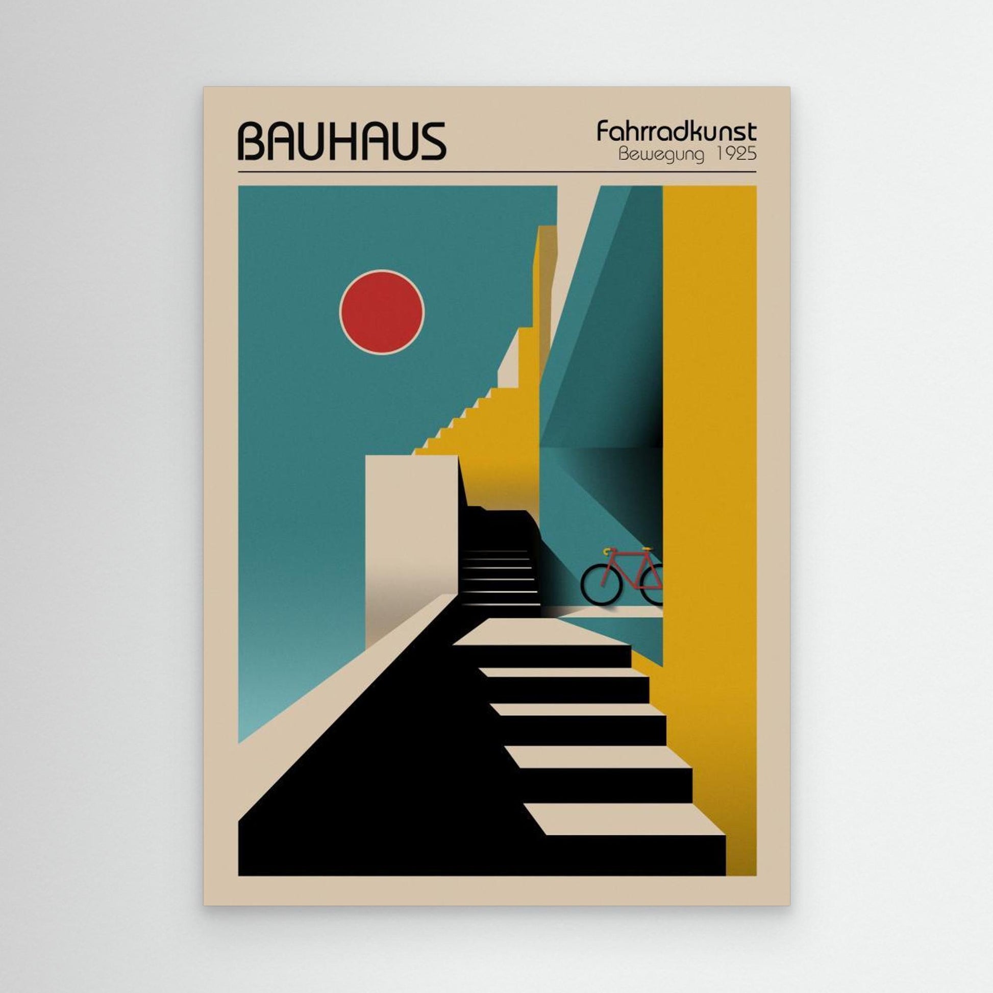 Bauhaus Fahrradkunst by Fadil Roze