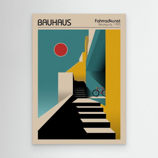 Bauhaus Fahrradkunst by Fadil Roze