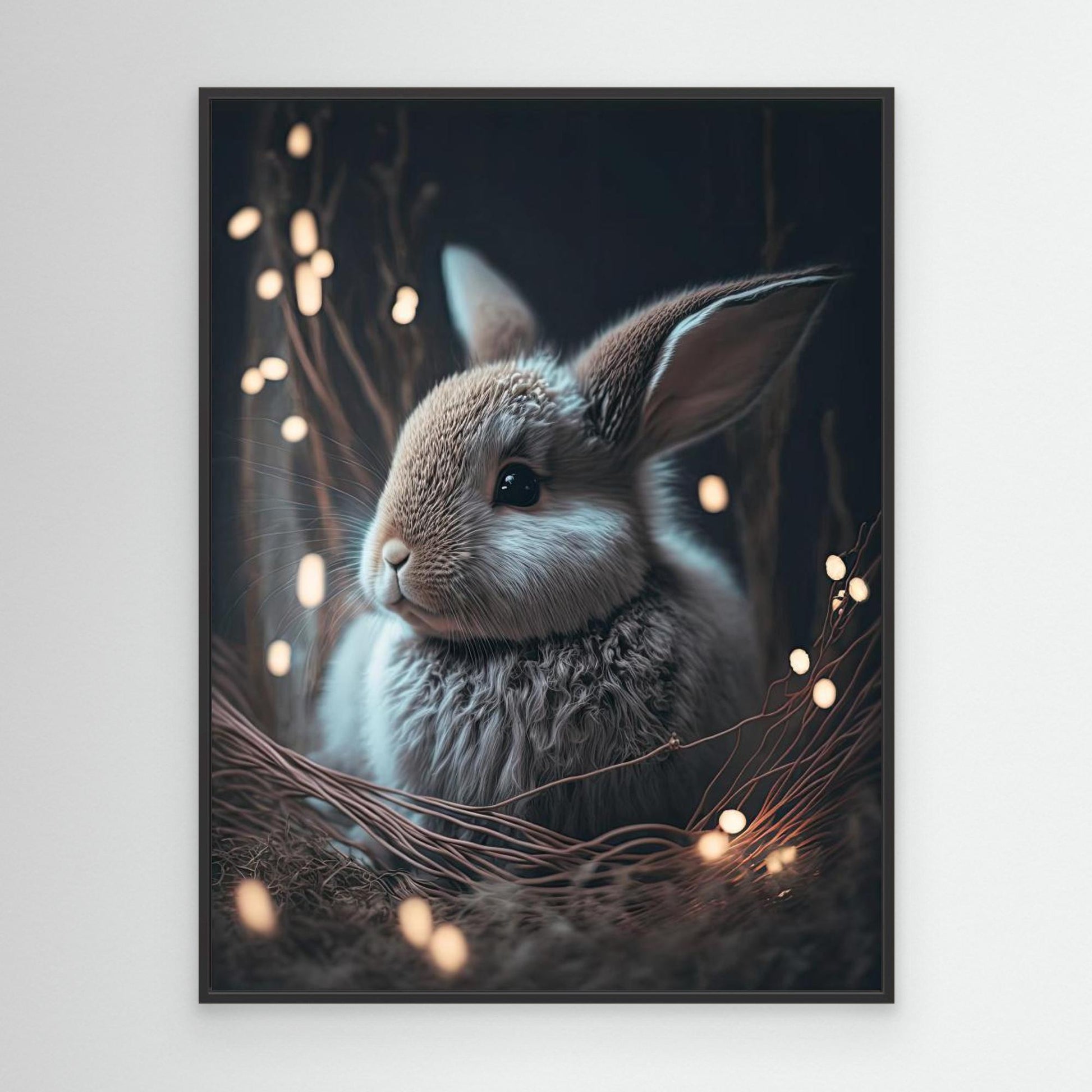 Bunny In The Nest by Treechild