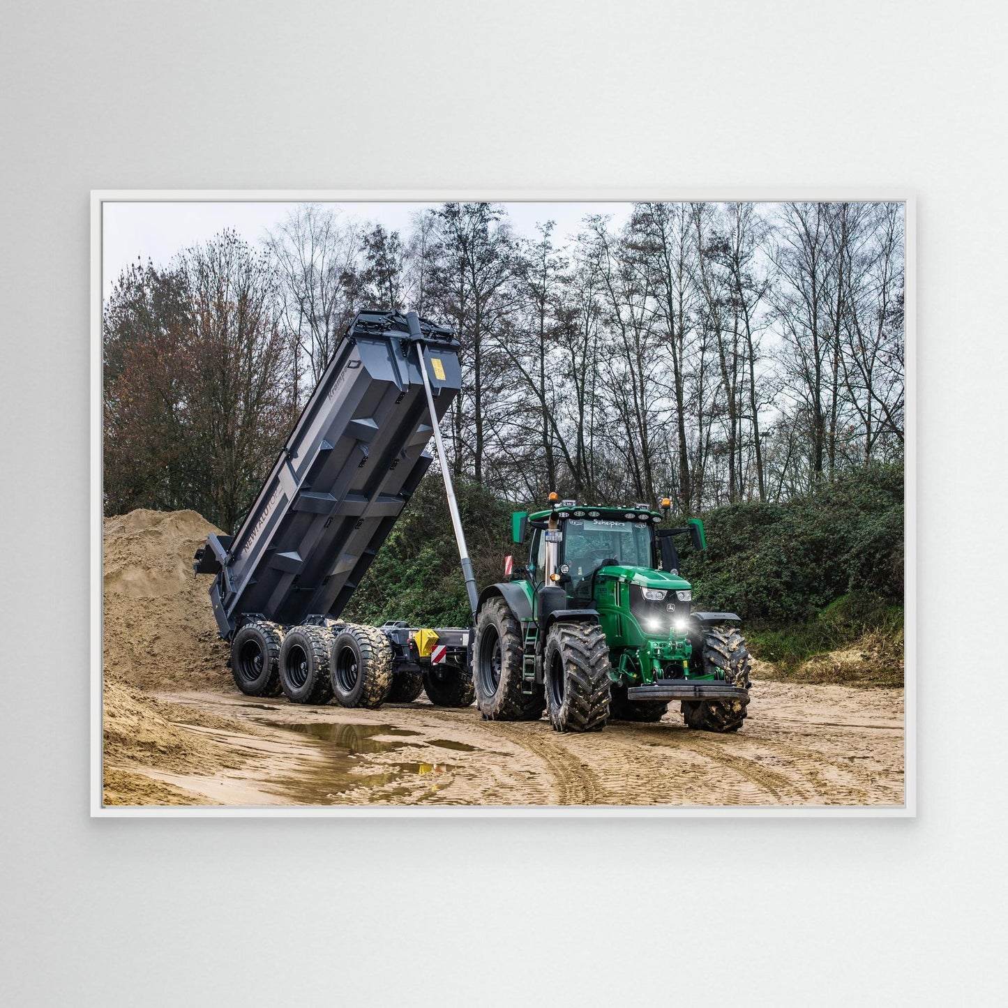 John Deere 6R250 Krampe HP30 