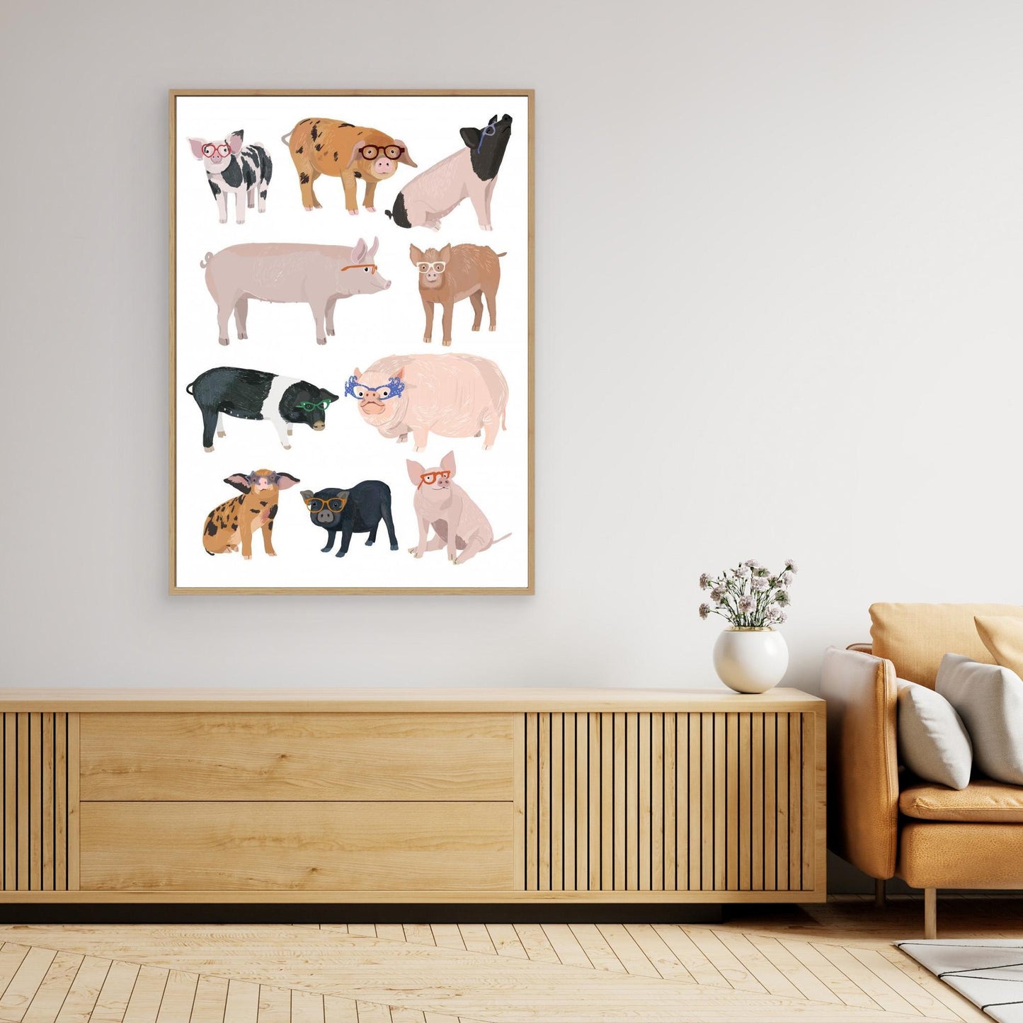 Pigs Glasses by Hanna Melin