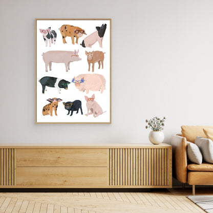 Pigs Glasses by Hanna Melin