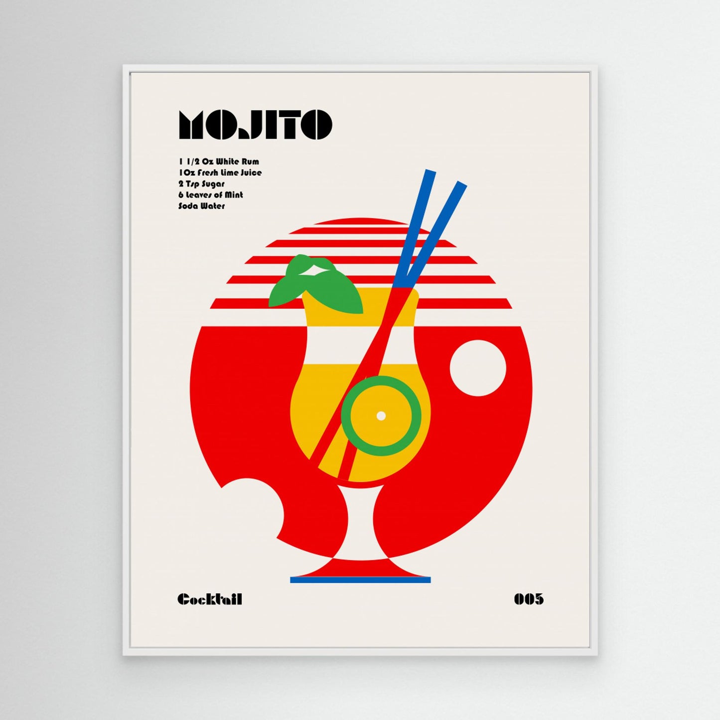 Mojito Bauhaus Cocktail by Retrodrome