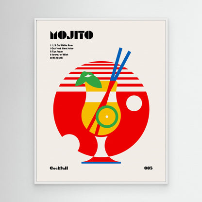 Mojito Bauhaus Cocktail by Retrodrome