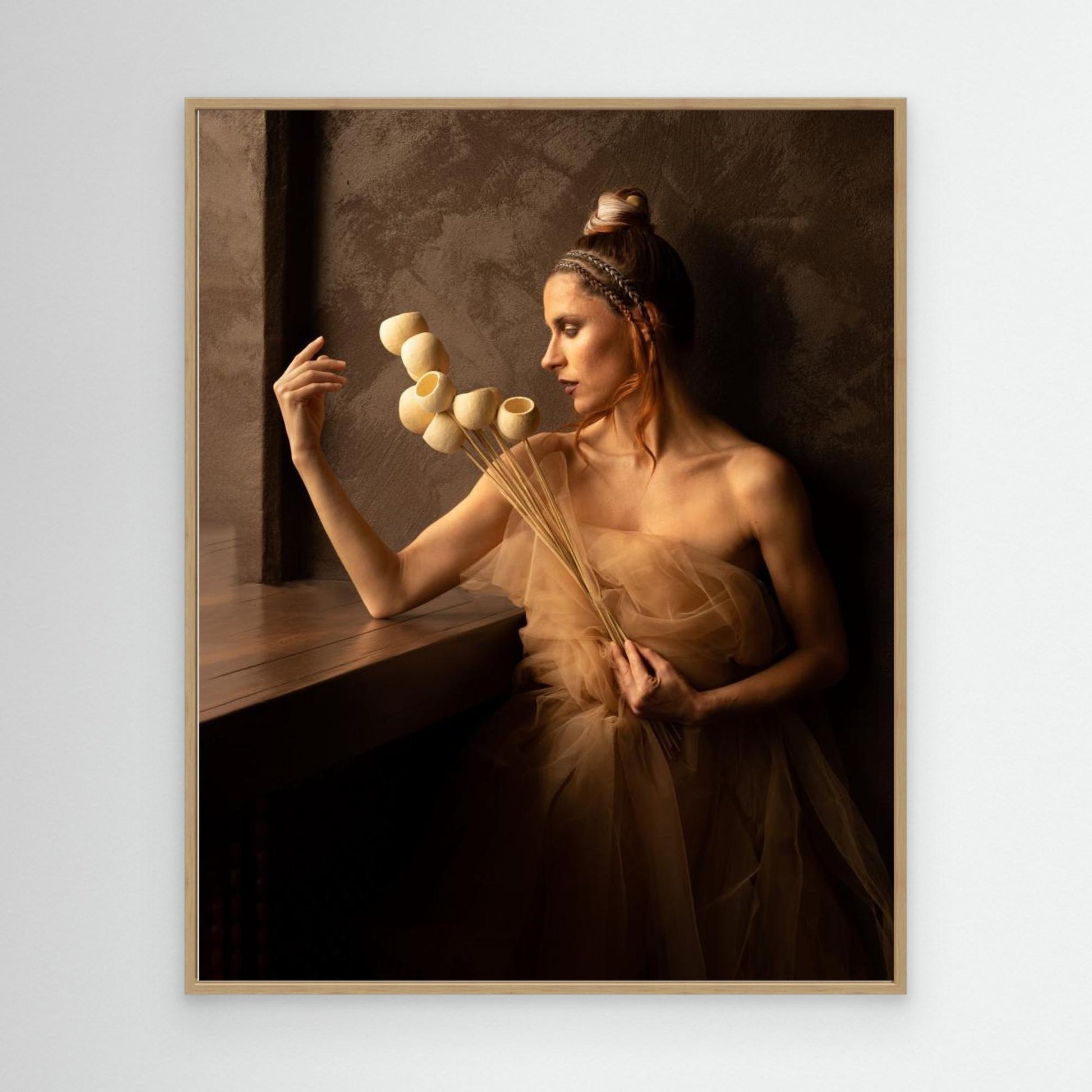 Makeup in white by Ifat Rozenberg Sherez