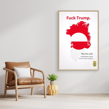 Greenland not for sale. Fuck Trump 