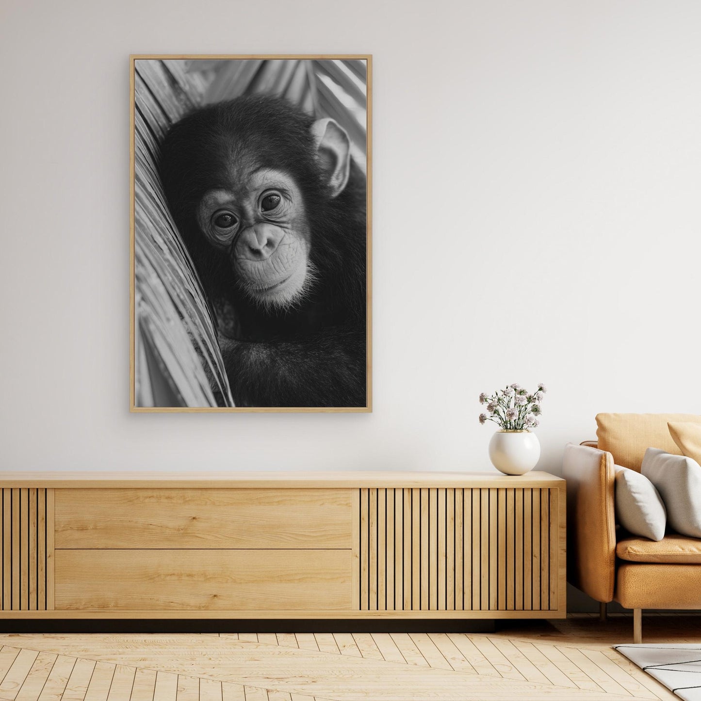 Young chimpanzee by Treechild