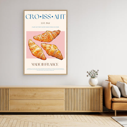Croissant Print by Nazma Khokhar