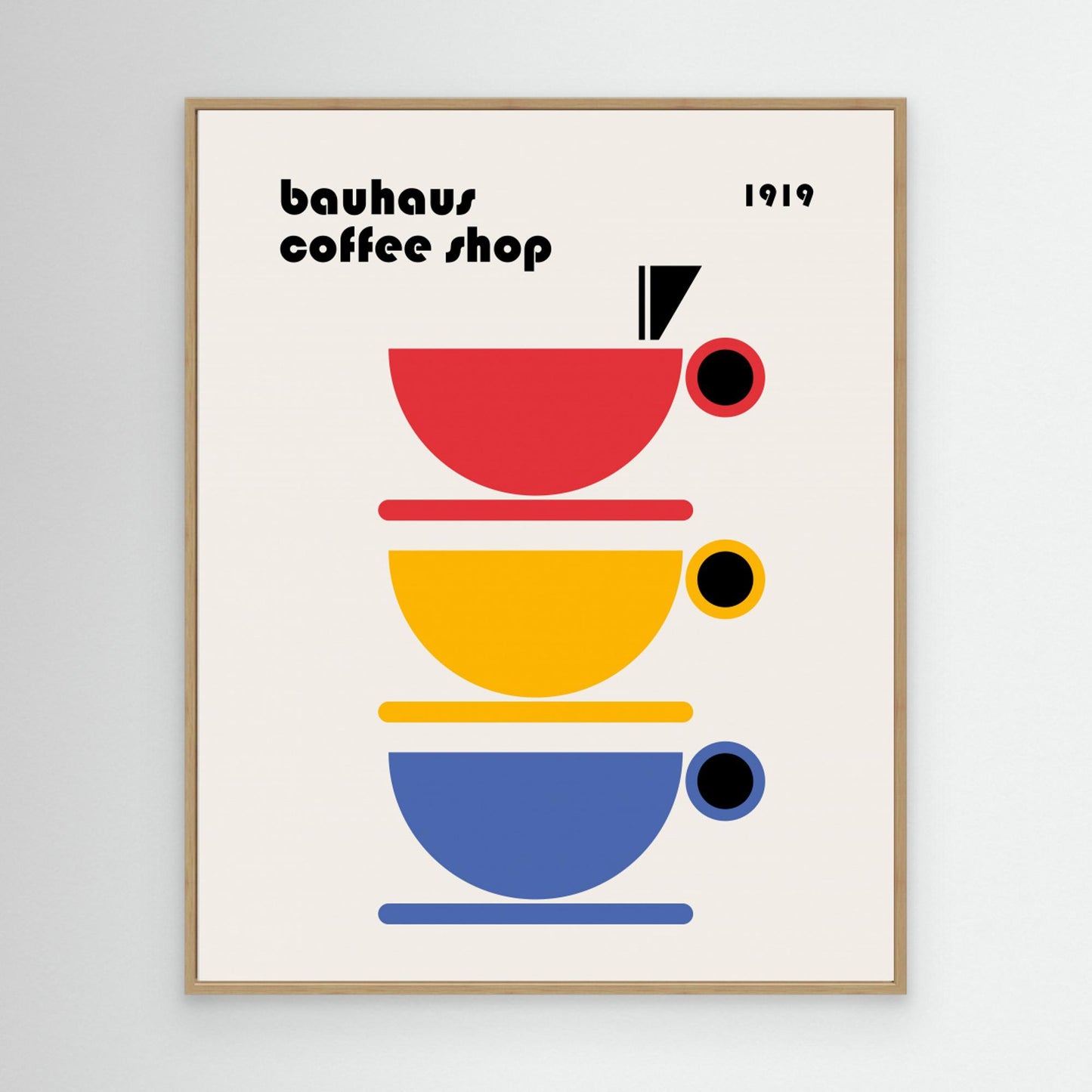 Bauhaus Coffee Minimalist by Retrodrome