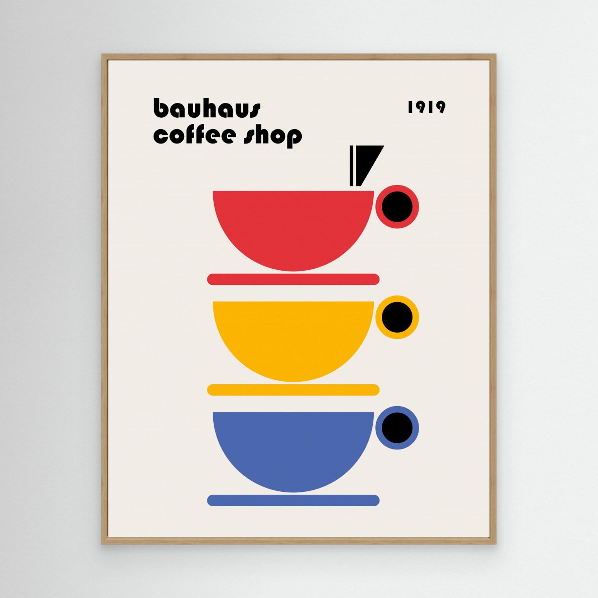 Bauhaus Coffee Minimalist by Retrodrome