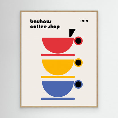Bauhaus Coffee Minimalist by Retrodrome