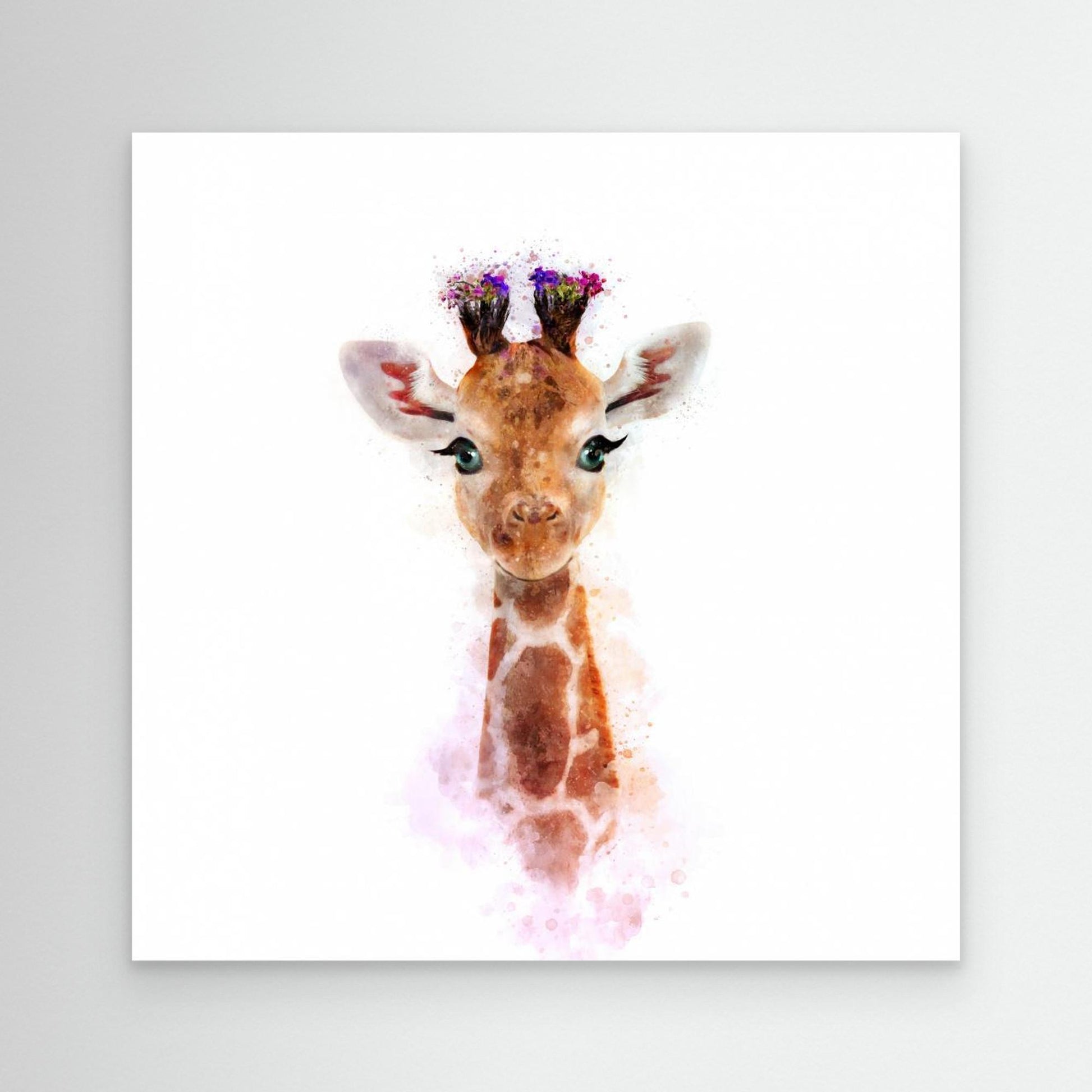 Baby Giraffe by Emel Tunaboylu