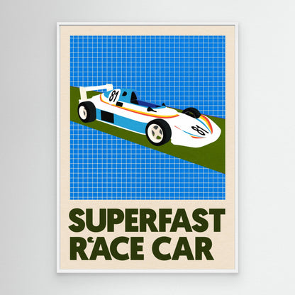 Superfast Race Car by Rosi Feist