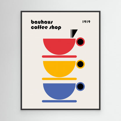 Bauhaus Coffee Minimalist by Retrodrome