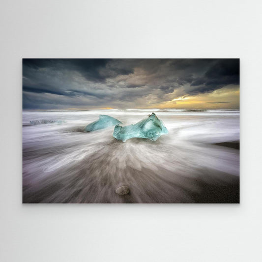 jokulsarlon beach by Keller