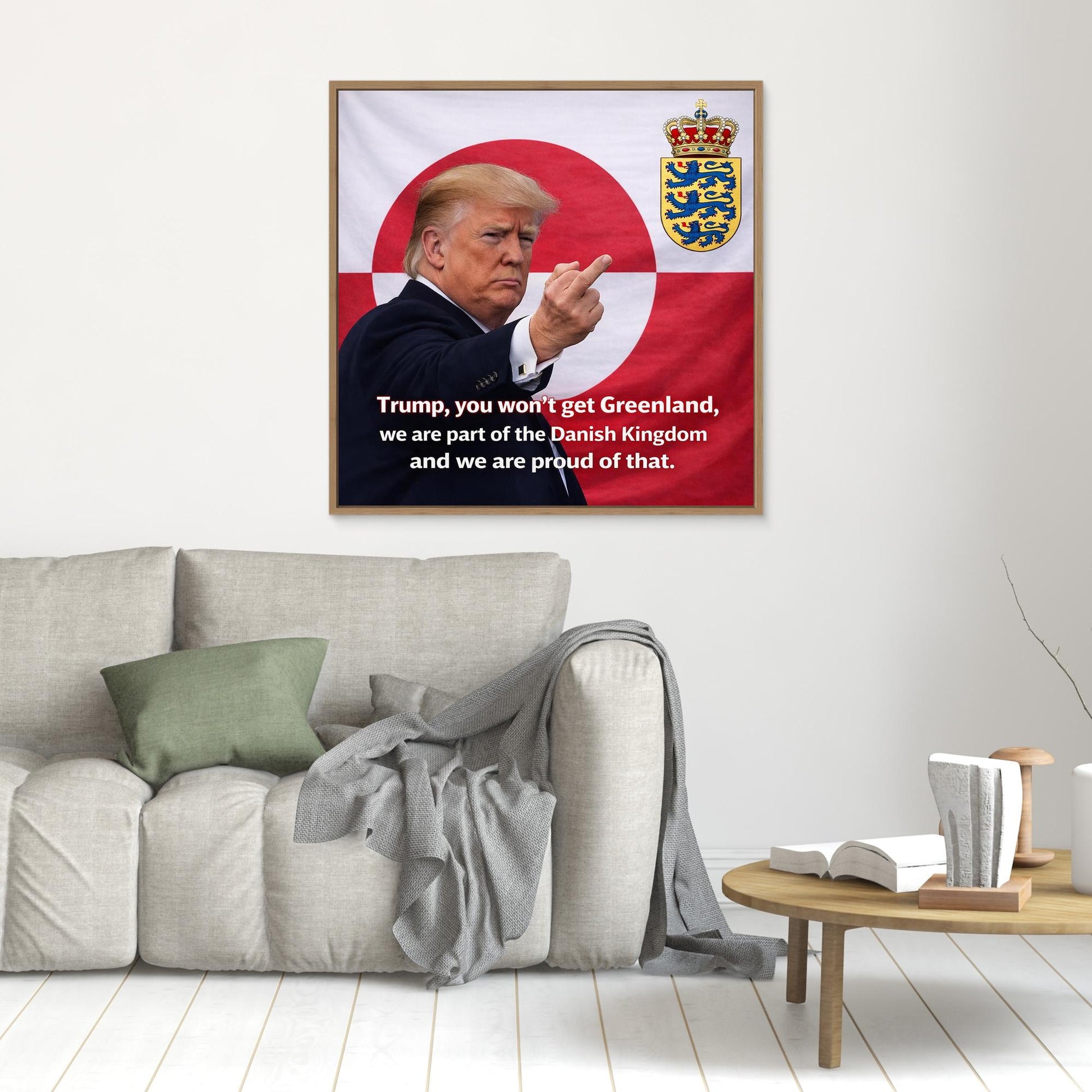 Trump you won get Greenland 