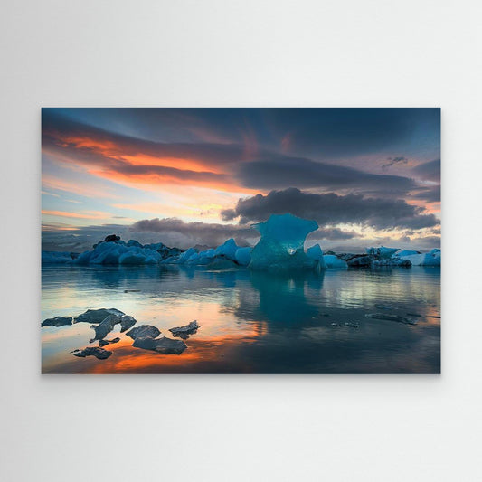 jokulsarlon glacier lagoon by Keller
