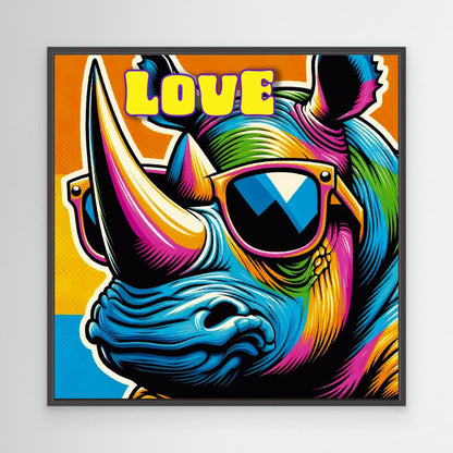 Rhino Love2 by Osvaldo Russo