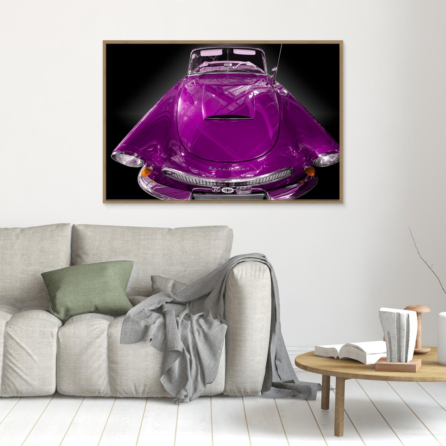 The pink Cabriolet by Roland Weber