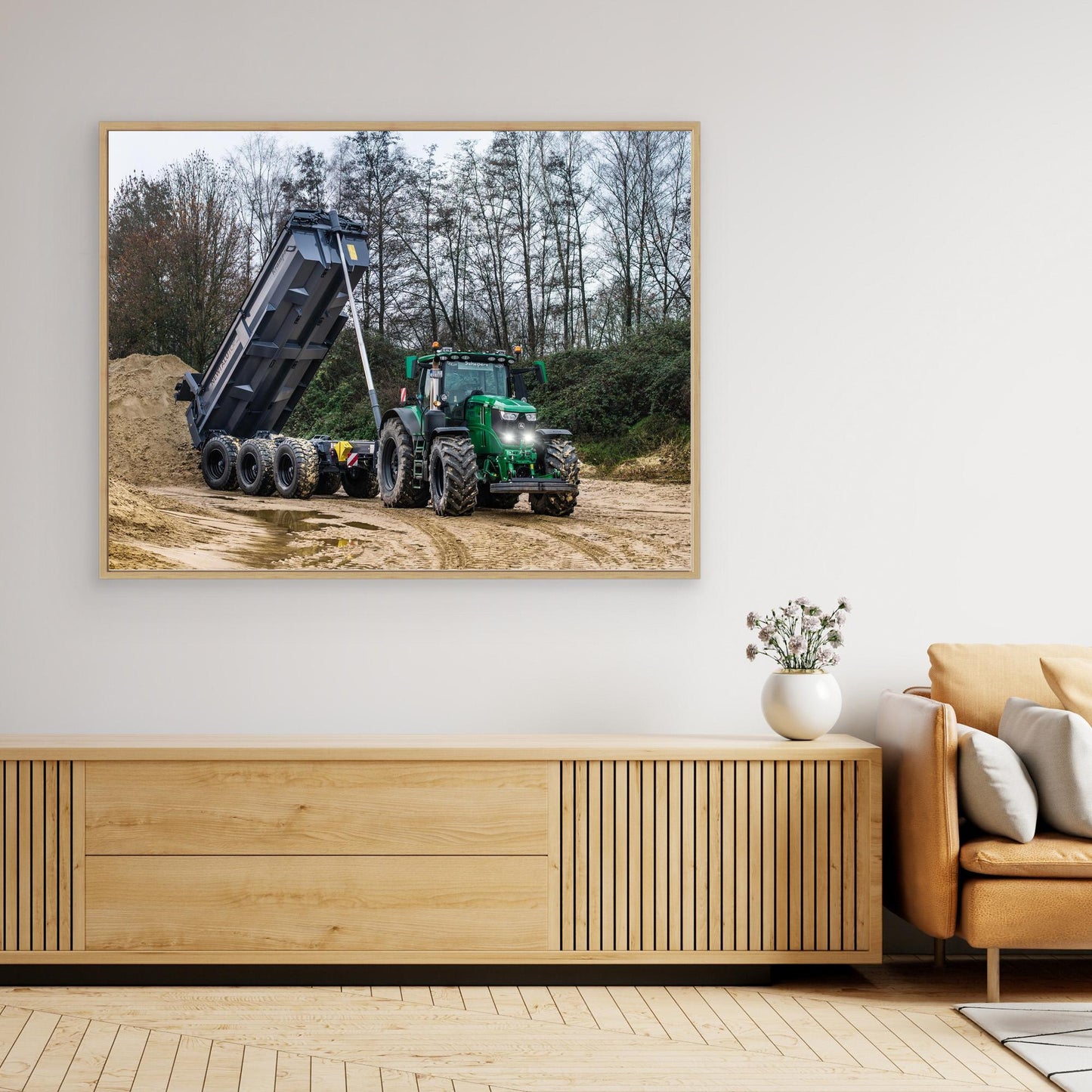 John Deere 6R250 Krampe HP30 