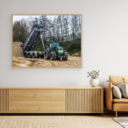 John Deere 6R250 Krampe HP30 