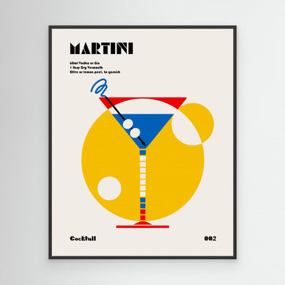 Martini Bauhaus Cocktail by Retrodrome