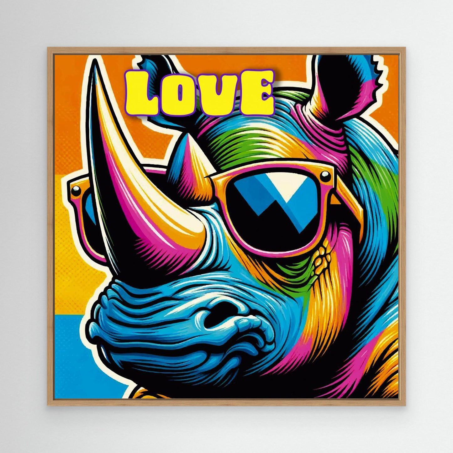 Rhino Love2 by Osvaldo Russo