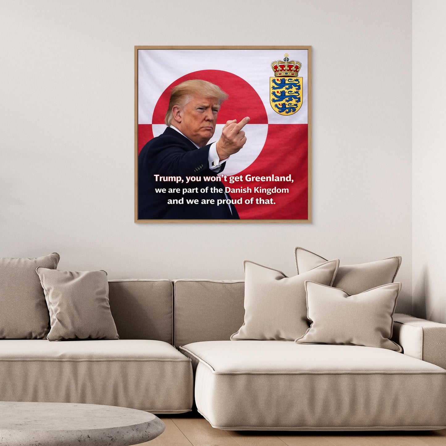 Trump you won get Greenland 