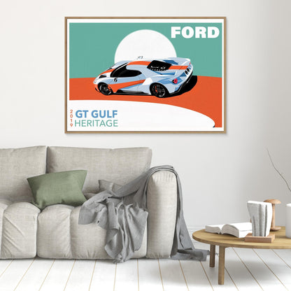 Ford Gt Gulf 'heritage Edition' 2019 by Fadil Roze