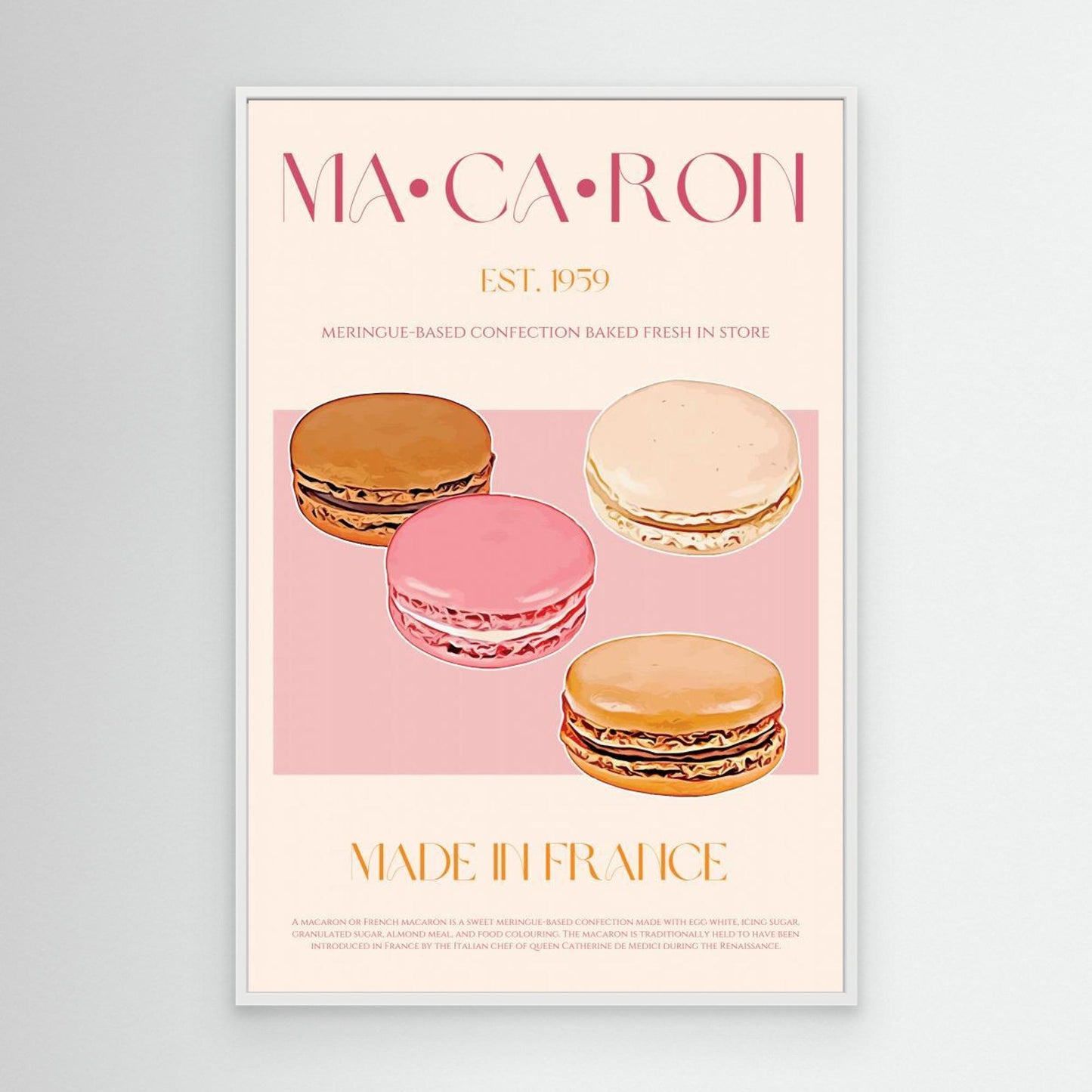 Macaron Print by Nazma Khokhar