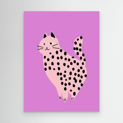 Cute Pink Cat by Little Dean (EU)