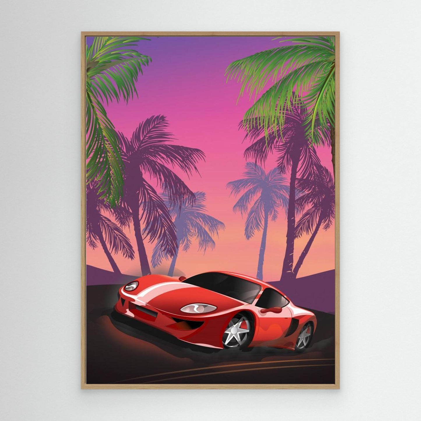 1980s Sports Car by Nicholas