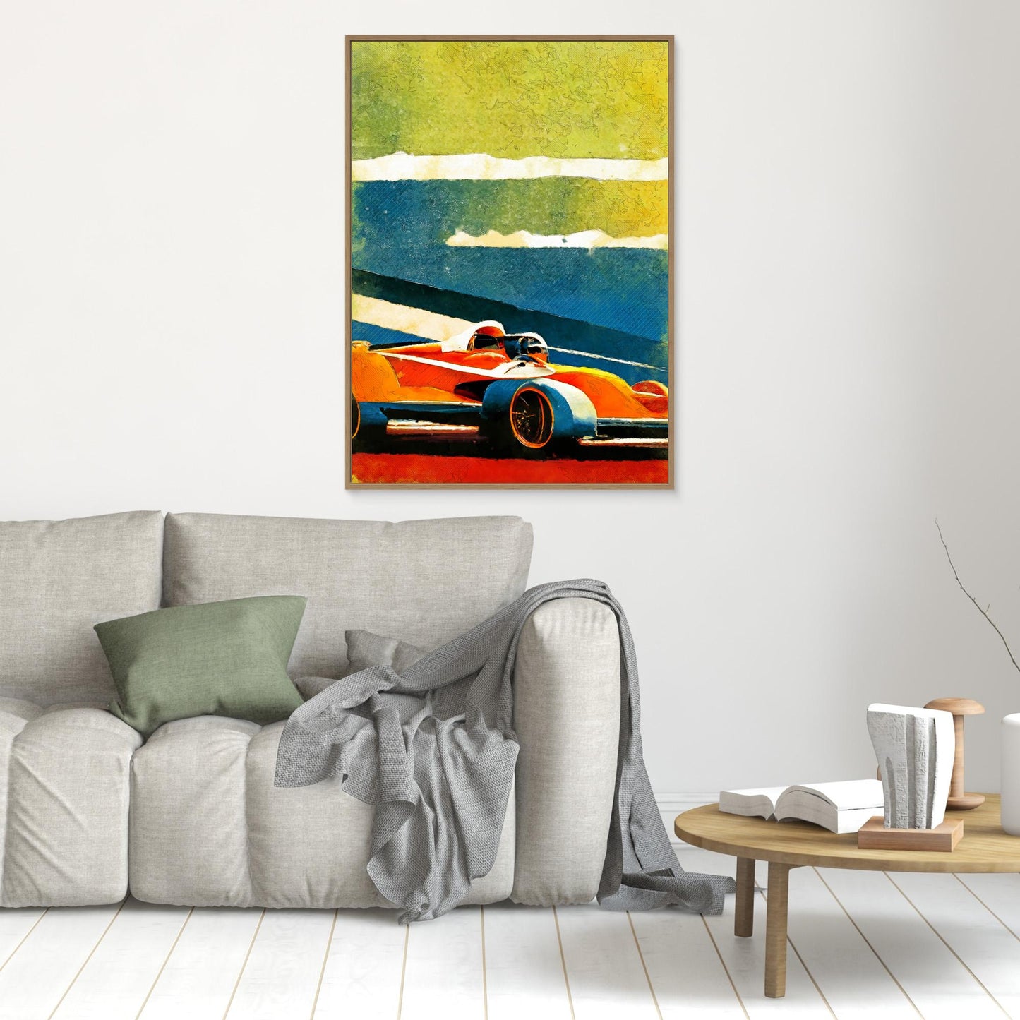 Formula 1 sport art by Justyna Jaszke
