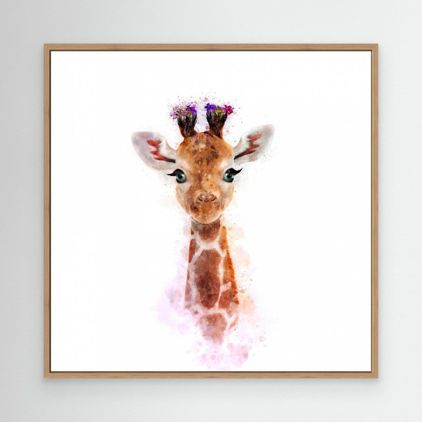 Baby Giraffe by Emel Tunaboylu