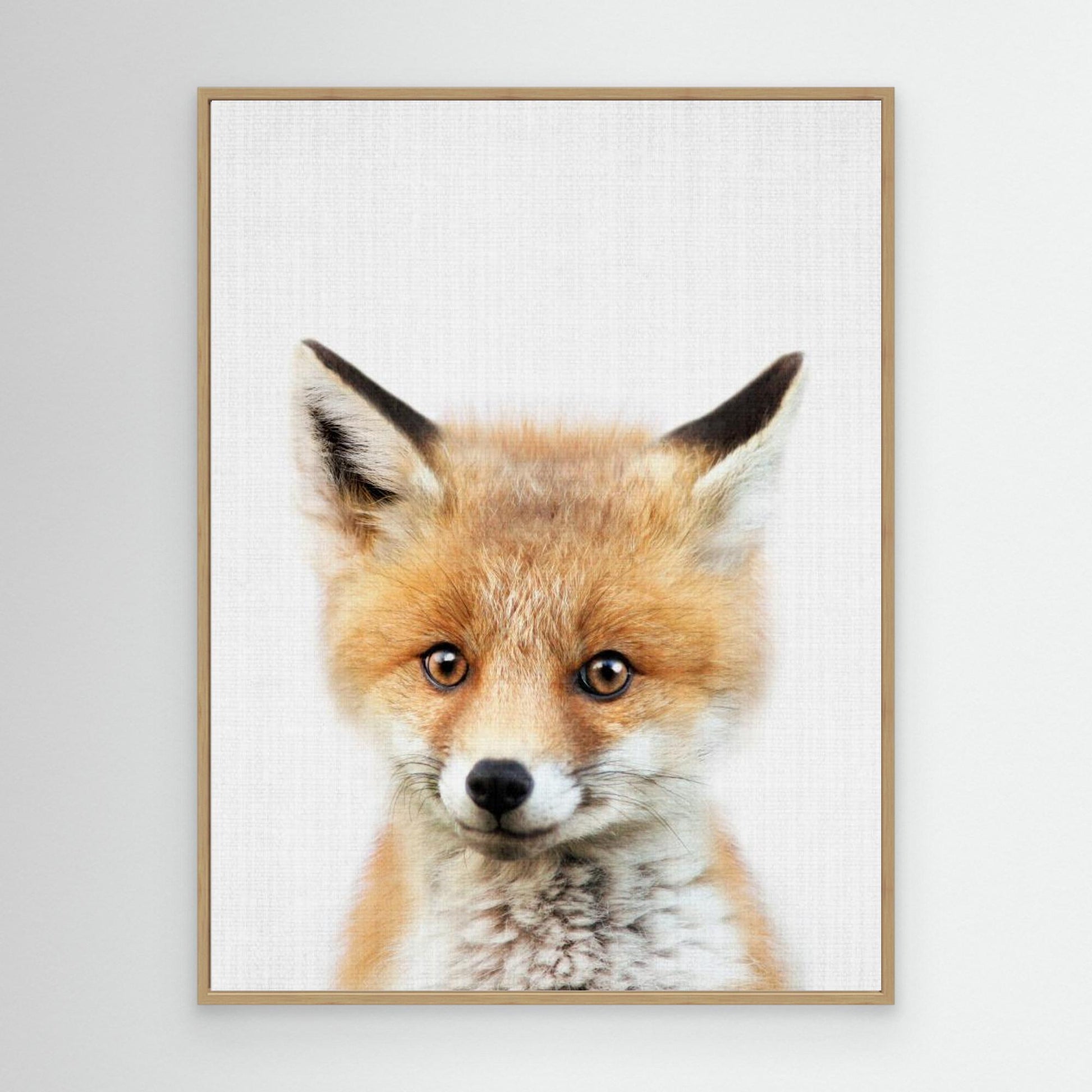 Peekaboo Baby Fox by Lola Peacock