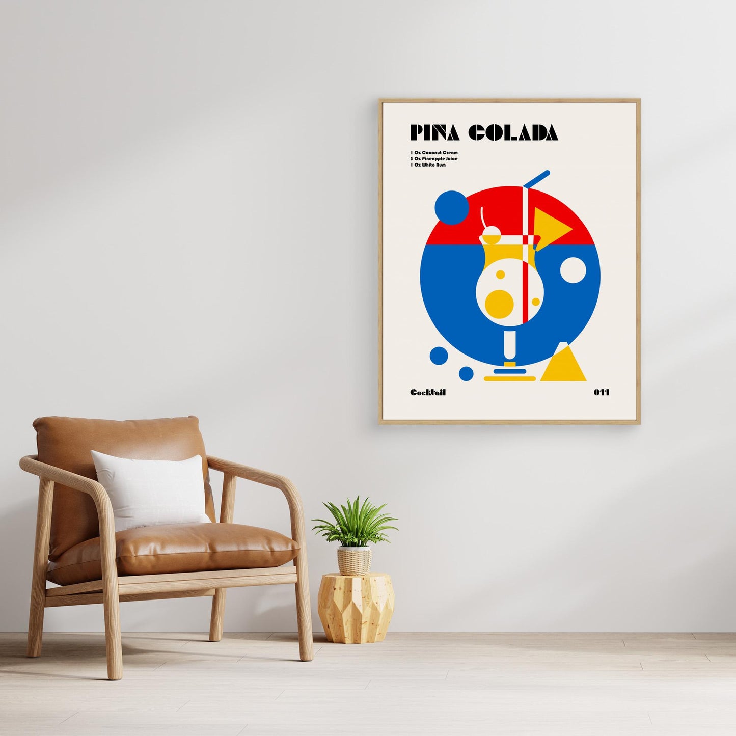 Pina Colada Bauhaus Cocktail by Retrodrome